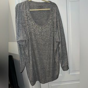 Torrid beaded neckline sweater